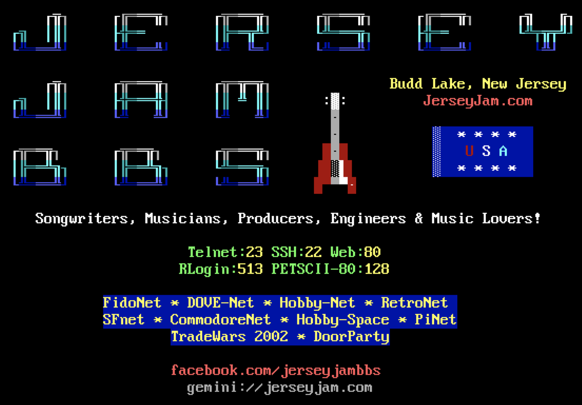 Jersey Jam BBS